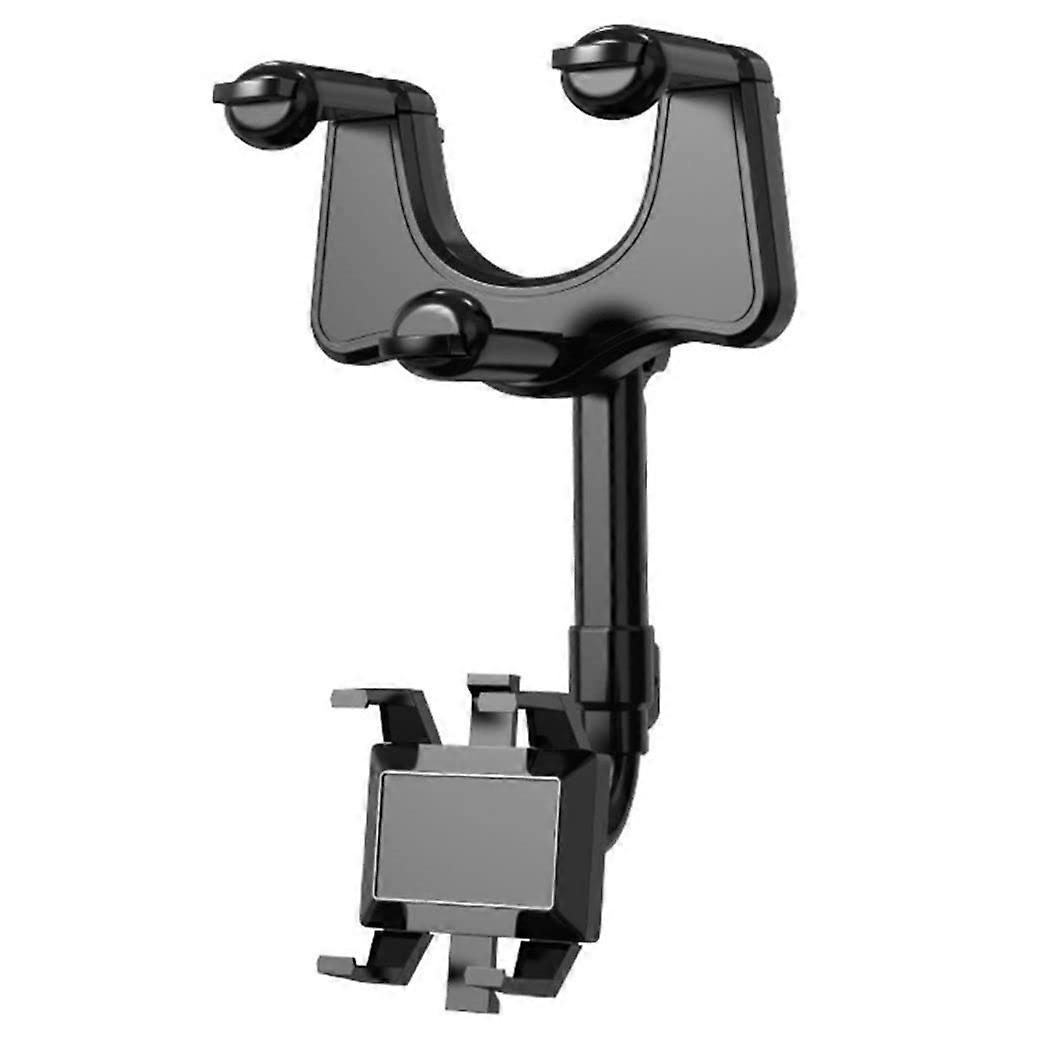 Multifunctional Rearview Mirror Phone Holder, 11.81 x 5.51 x 2.36 inch Universal Rotatable for Car