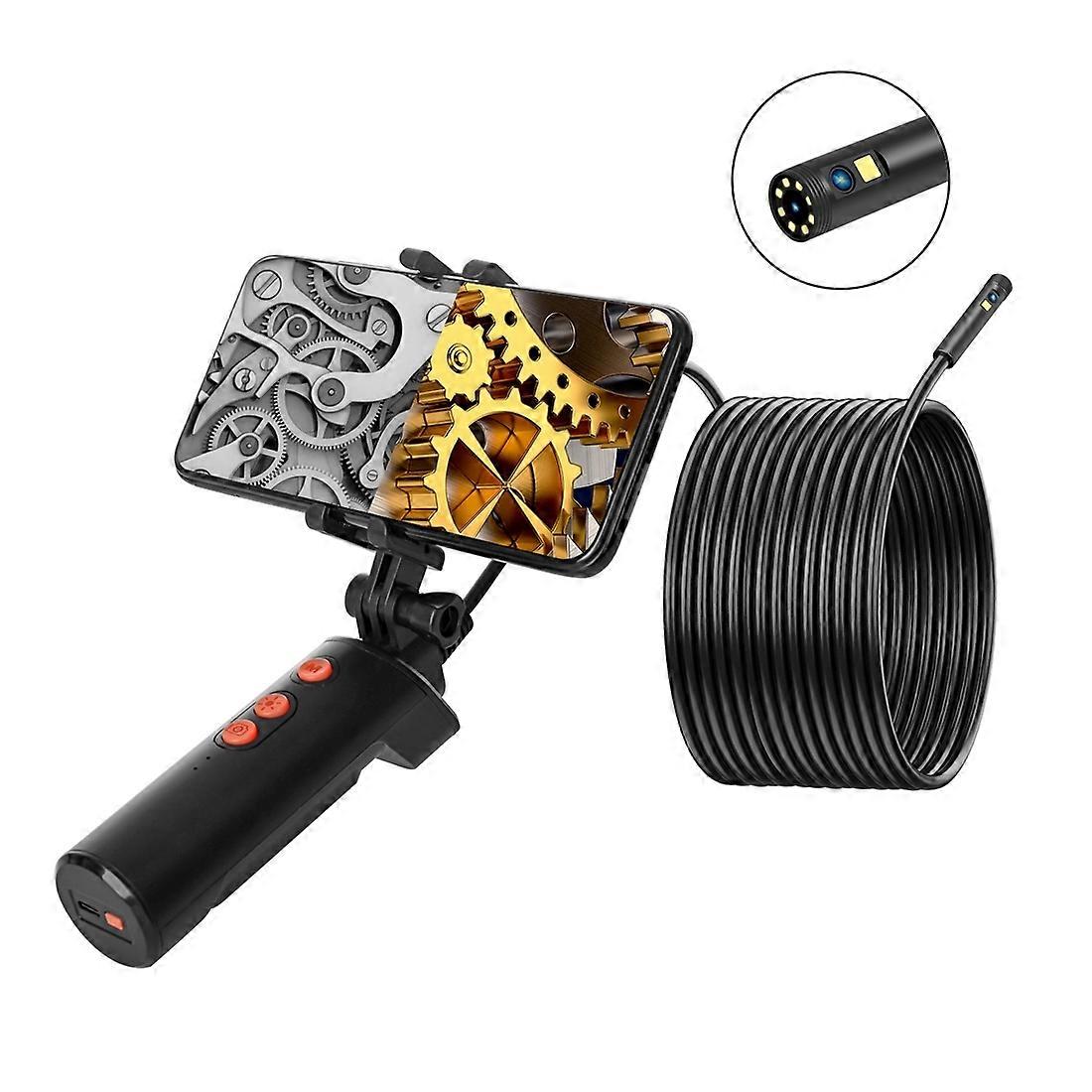 F280 8mm Dual Camera WiFi Endoscope 5m Hard Cable