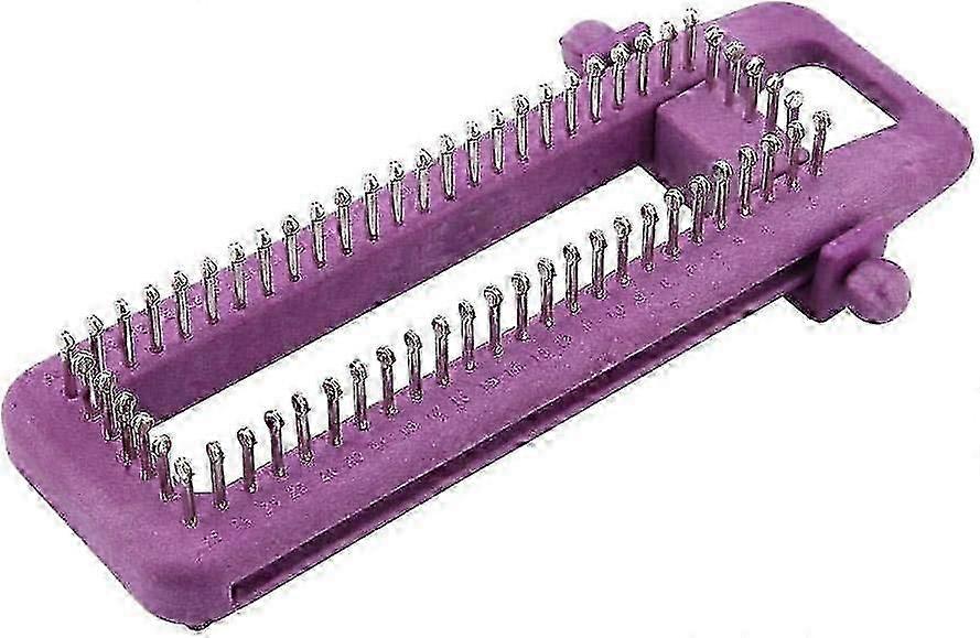 Justerbart Sock Loom Kit Strikkbrett for håndlagde sokker Skjerf Lue Strikkvev