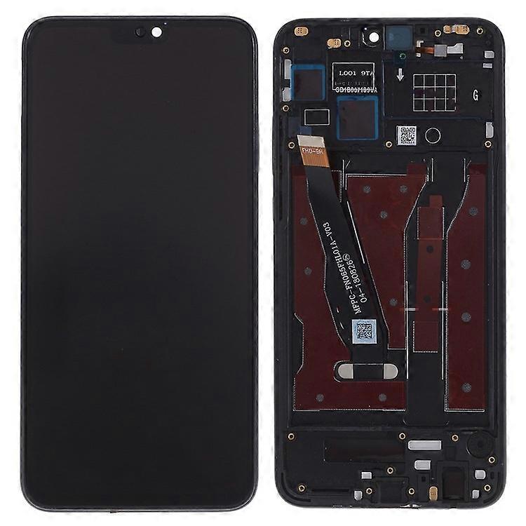 Huawei Honor 8X Grade C LCDスクリーンおよびデジタイザーアセンブリ+フレーム交換部品(COGテクノロジー)に対応 (ロゴなし)