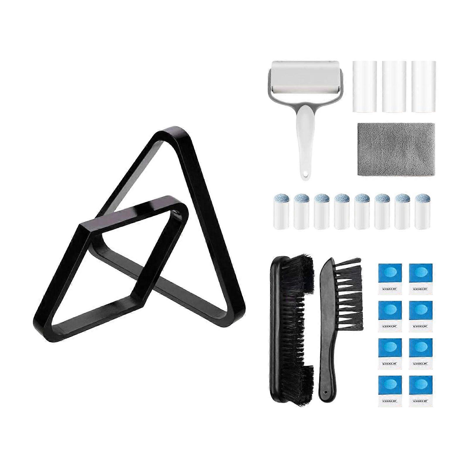 Billiard Ball Rack Holder Pool Table Brushes Equipment Billiard Table Triangle
