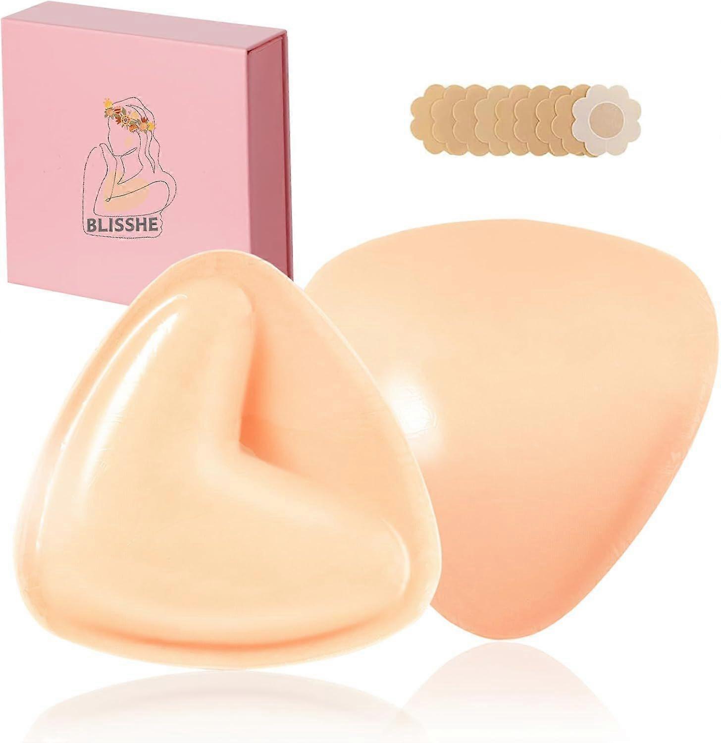 2025 Latest Model Blisshe Bra Inserts Bikini Sticky Bra Pads | Double Sided Push Up Adhes