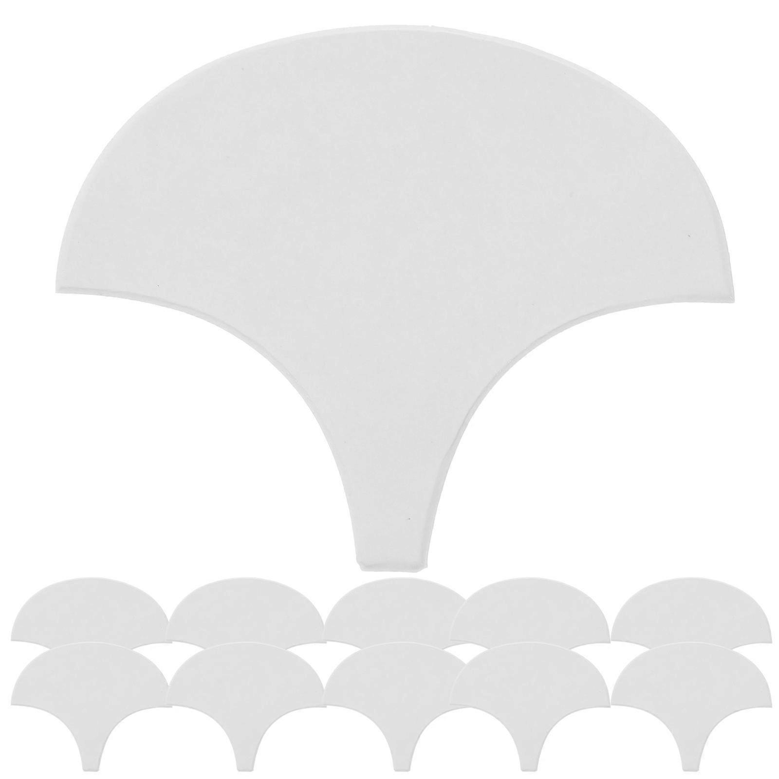 200pcs Shell Shaped Quilting Paper Model Piecing Paper Piecing Shell Shape Paper Piecing Templates