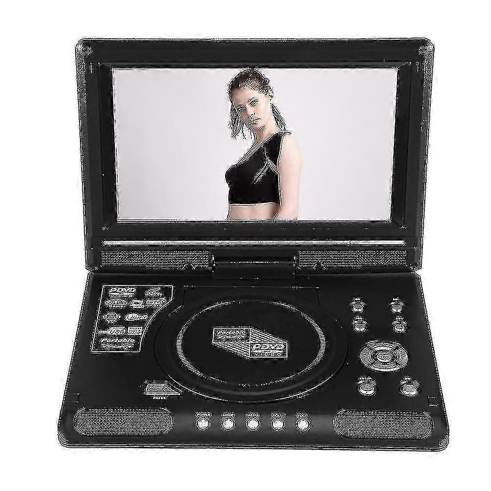 9.8 Inch Portable Mobile Dvd With Mini Tv Hd Player Built-in Rechargeable Battery Support Sd Card/u