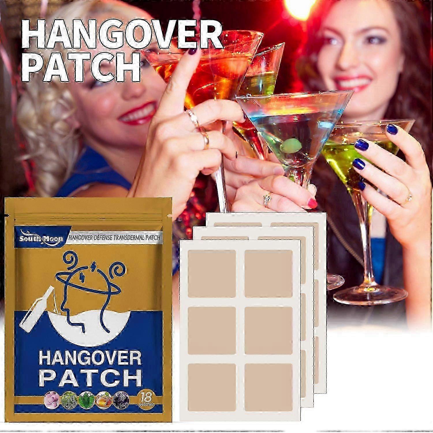 South Moon Hangover Patch, Hangover Cure Party Hangover Patch
