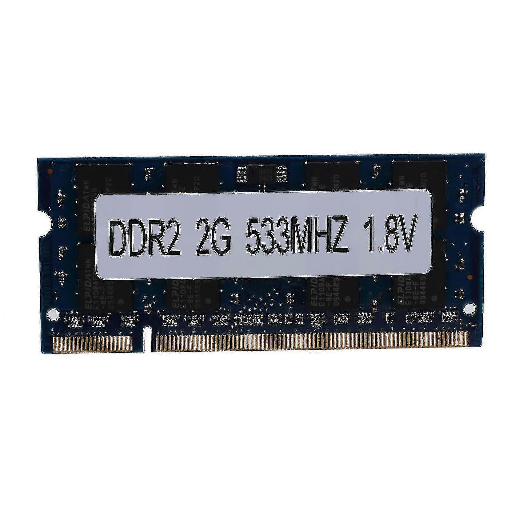 Ddr2 2gb Laptop Memory Ram 533mhz Pc2 4200 Sodimm 1.8v 200 Pins