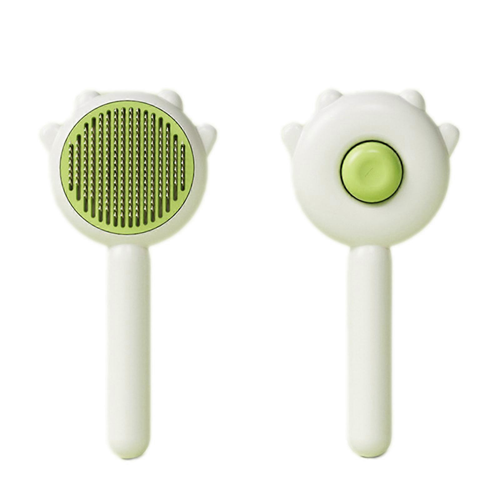 מסרקים לחתולים מסרקים לחיות מחמד מסרקים לחתולים מסרקים להסרת שיער מברשת מסרקים לניקוי עצמי לחיות מחמד מברשת עיסוי לחיות מחמד טיפוח חיות מחמדמסרק לבן חלבי