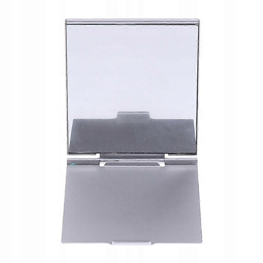 Folding Portable Travel Mirror White 0 L