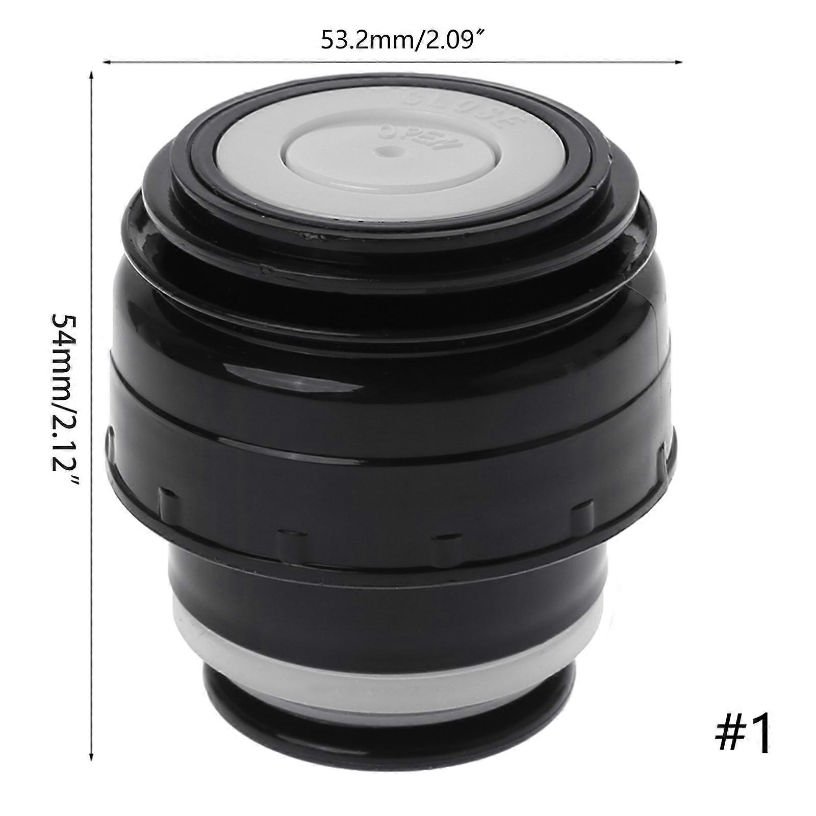 4,5 cm Thermos Cover Mug Sortie en plastique Couvercle de flacon Remplacement Portable Universal Travel Mug Accessoires Facile à utiliser pour multicolore
