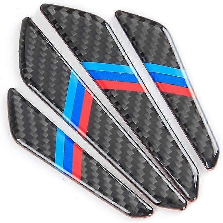 Ochraniacz drzwi samochodowych do części akcesoriów BMW Pojazd Osłony krawędzi z włókna węglowego Scratch Bumper Trim Naklejki Naklejki Emblemat-2025