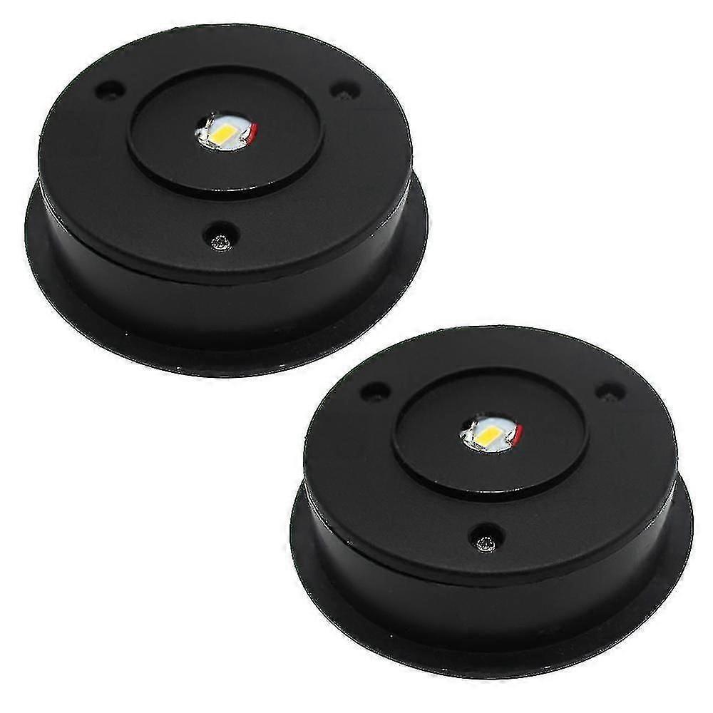 Replacement Solar Panel Tops for Outdoor Garden Lights, 2-Pack