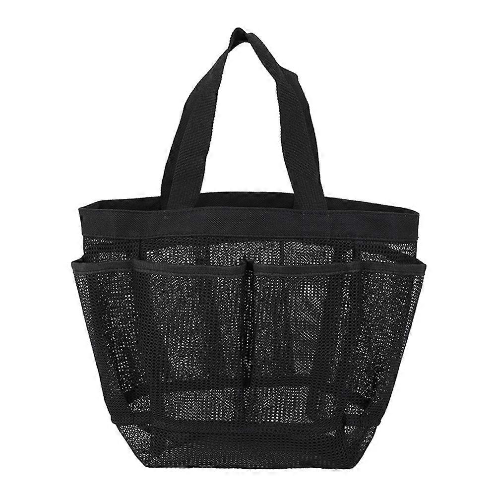Lightweight Mesh Toiletry Bag for Beach, Travel & Daily Use – Storage Pouch with Shower Holder