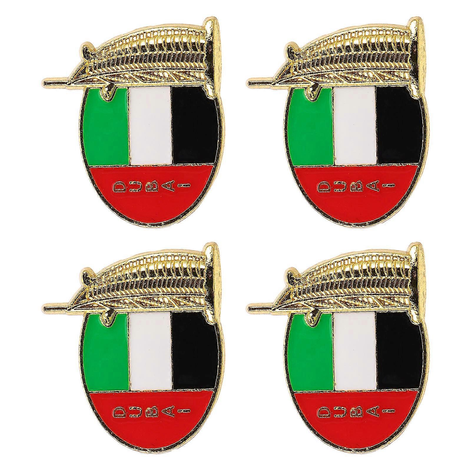 Here's a refined and attractive product description based on your input:
**4pcs Creative Small Gift Brooch Pins – Chic Enamel Lapel Pins for &
