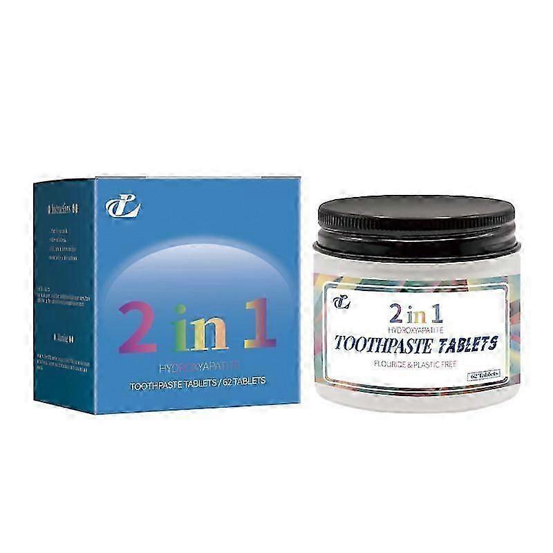 Hydroxylapatite Toothpaste, Toothpaste Tablets, Chewable Toothpaste, Natural Paste Toothpaste, Environmentally Friendly Glass, Travel-friendly