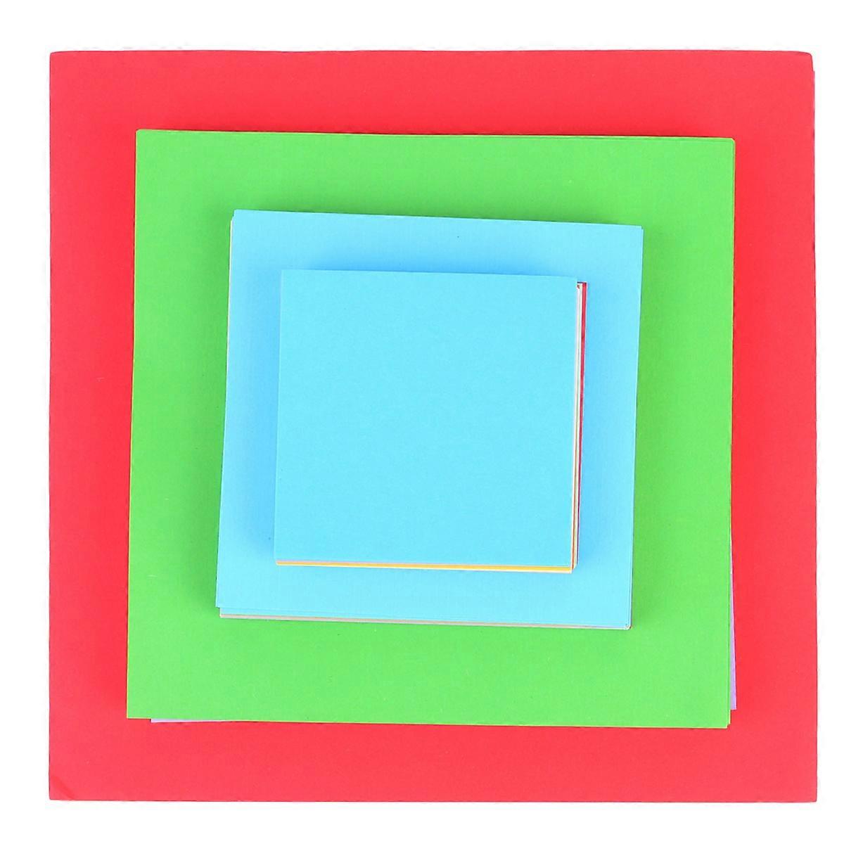 Craft Supplies For Kids Square Colorful Paper For Diy Projects And Art Projects 10x10cm 400Pcs