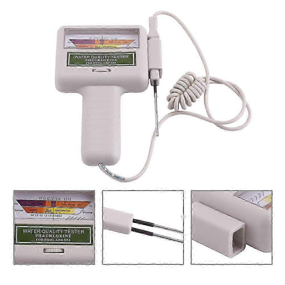 Swimming Pool Chlorine Tester - PH Analyzer Kit for Pools