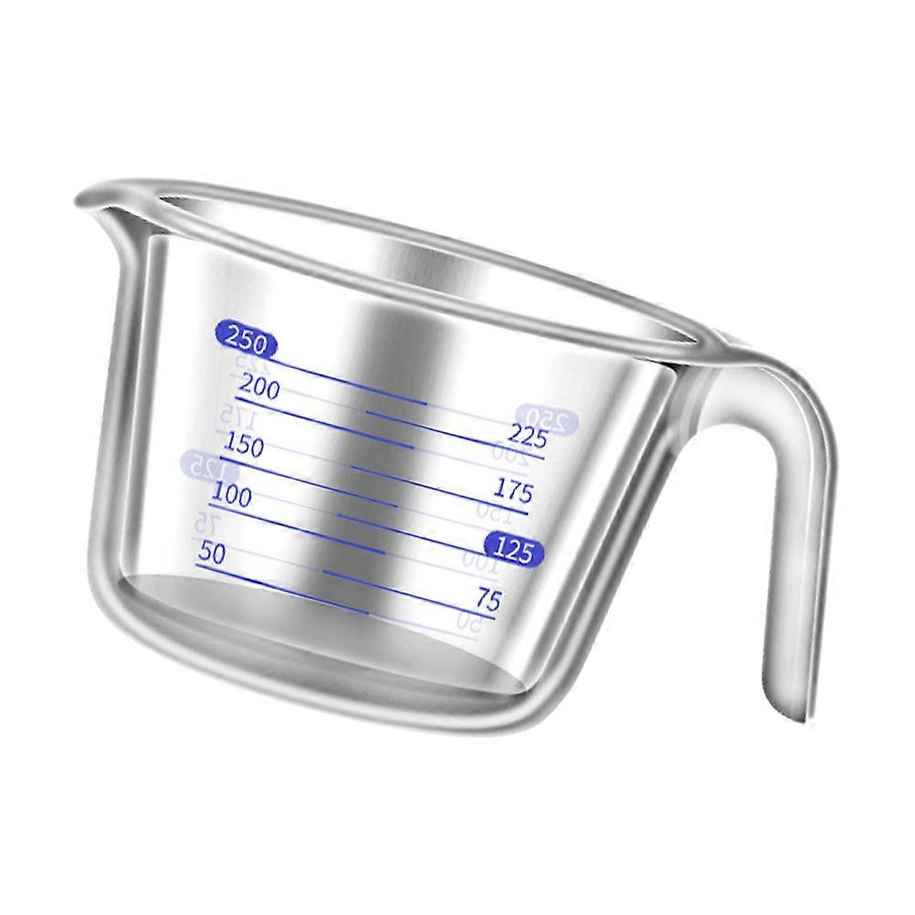 Glass Measuring Cup Baking Tool Heat Resistant Insulated Handle 1Set