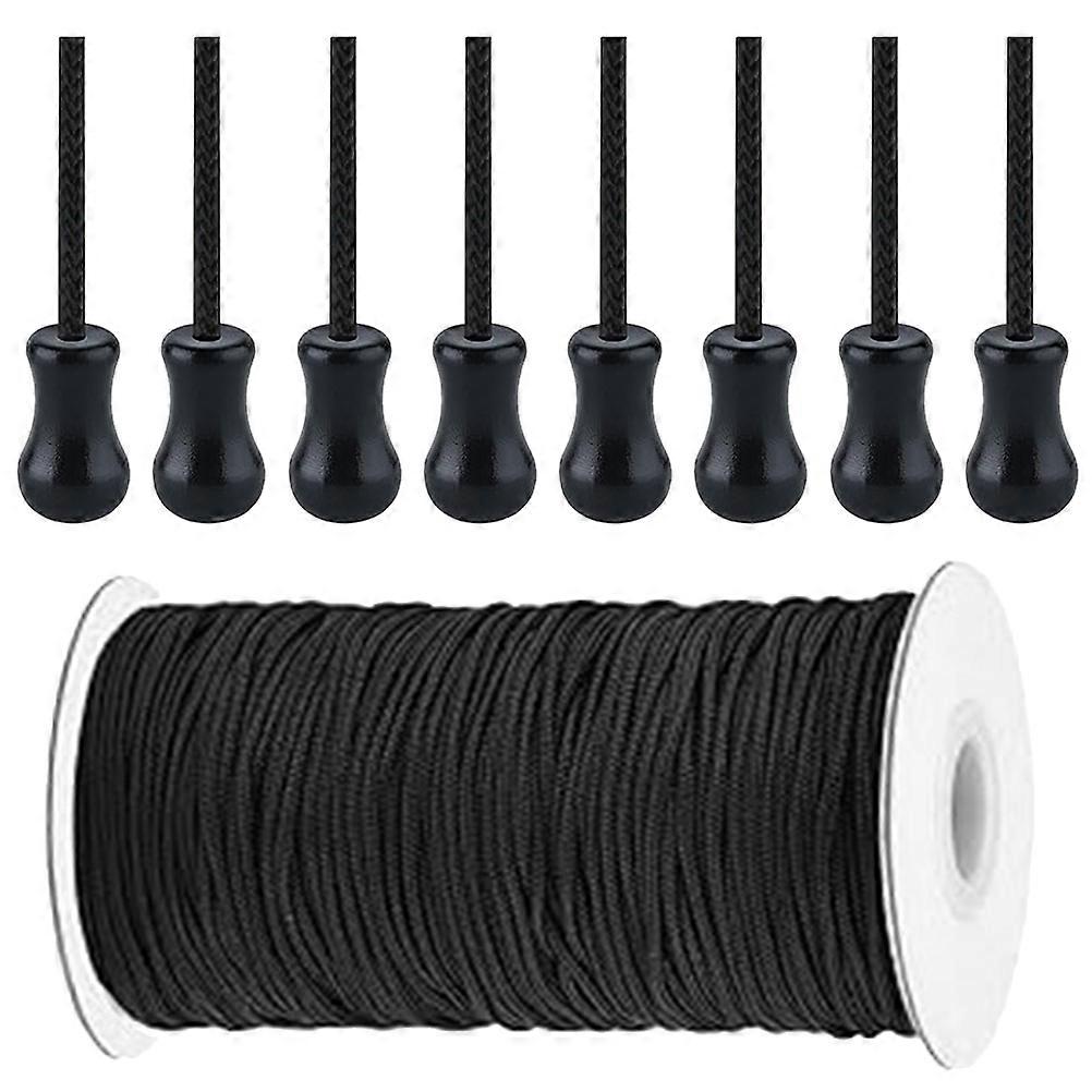 Curtain Blind Cord Pulls with Bead Drops   Versatile Window Shade String for Easy Installation and Decor