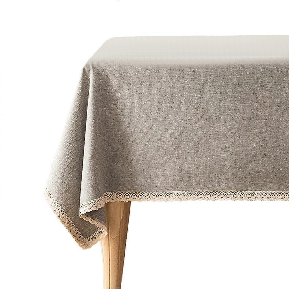 Oil Proof Tablecloth Waterproof No Washing Table, Cloth Art Tea Table Rectangular Tablecloth-Coffee