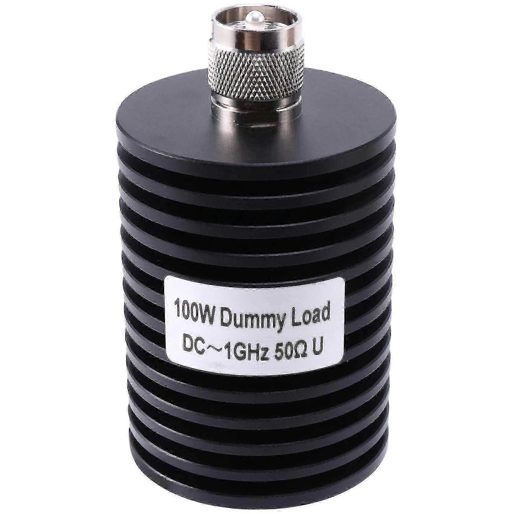 100w Pl259 Dc-1ghz Dummy Load, Dummy Load Plug, Uhf Connector Rf Coaxial Dummy Load