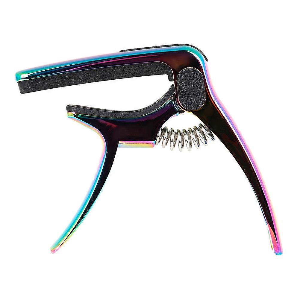 Capo For Guitars Simple Design Metal Guitar Capo Repositioning Beginners Accessories 85X85X13Cm 1Set