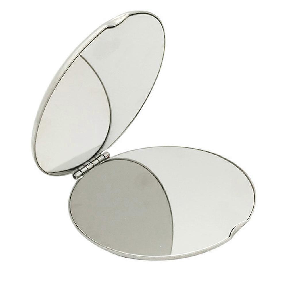 Compact Vanity Mirror Portable High Definition Durable Small Mirror for Women Everyday Use 6.5x6.5cm 1Pcs