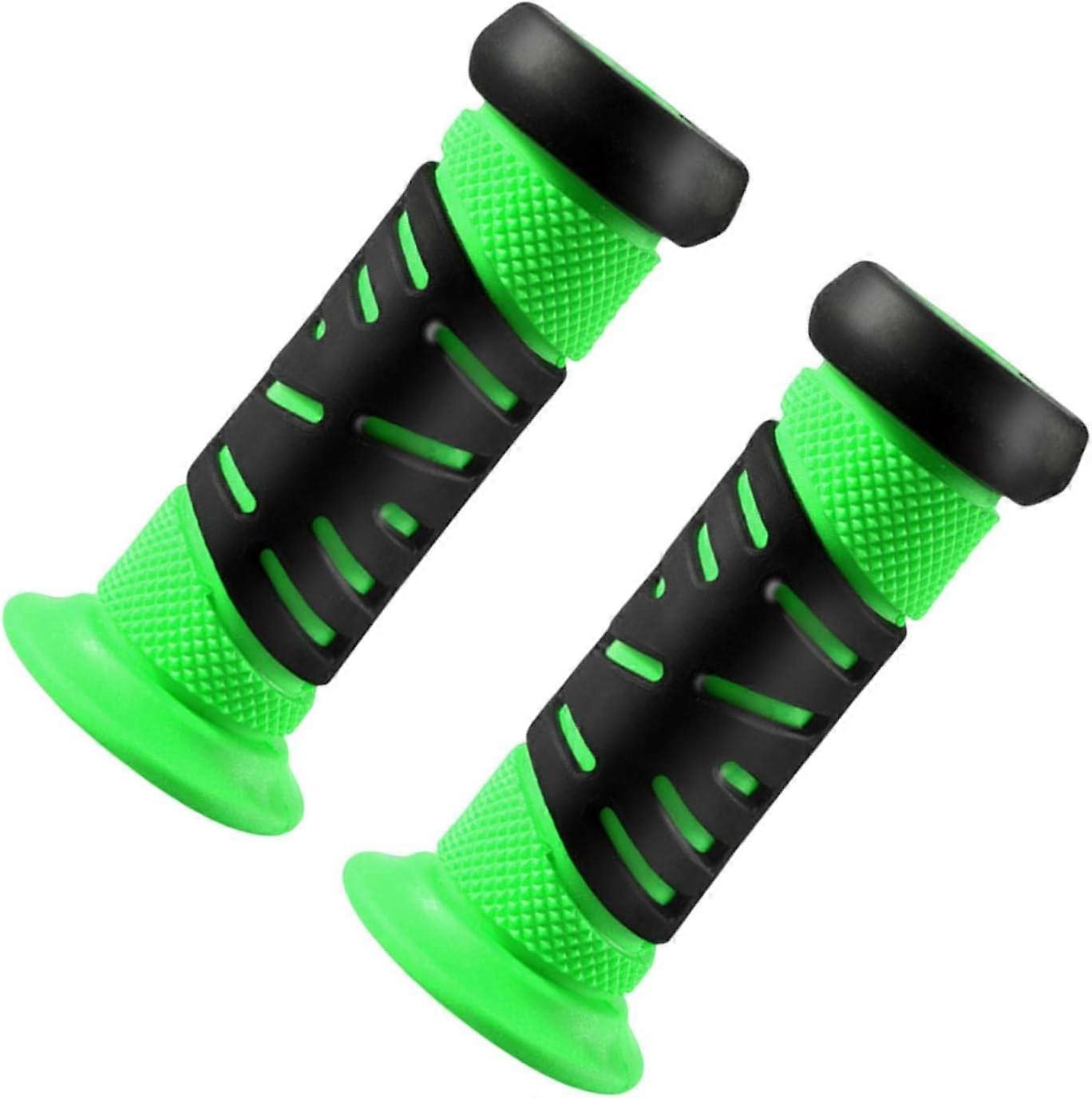 2pieces rubber bicycle handlebars, portable non-slip