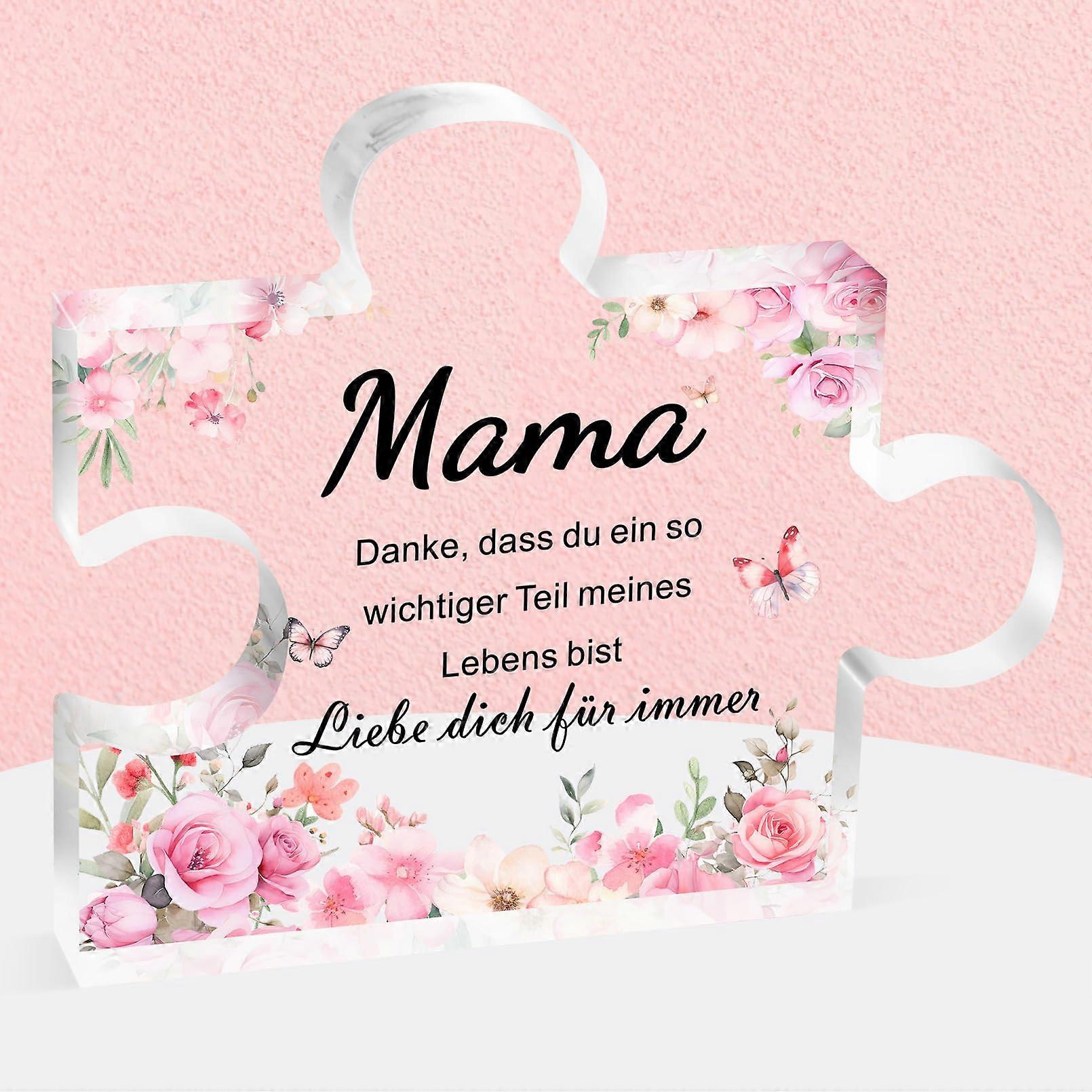 Decorative Acrylic Block mommy