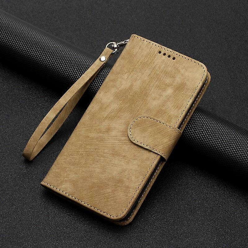 Case For Iphone 13pro Striped Double Folded Edge--yellow Solid Edge Leather Zz427