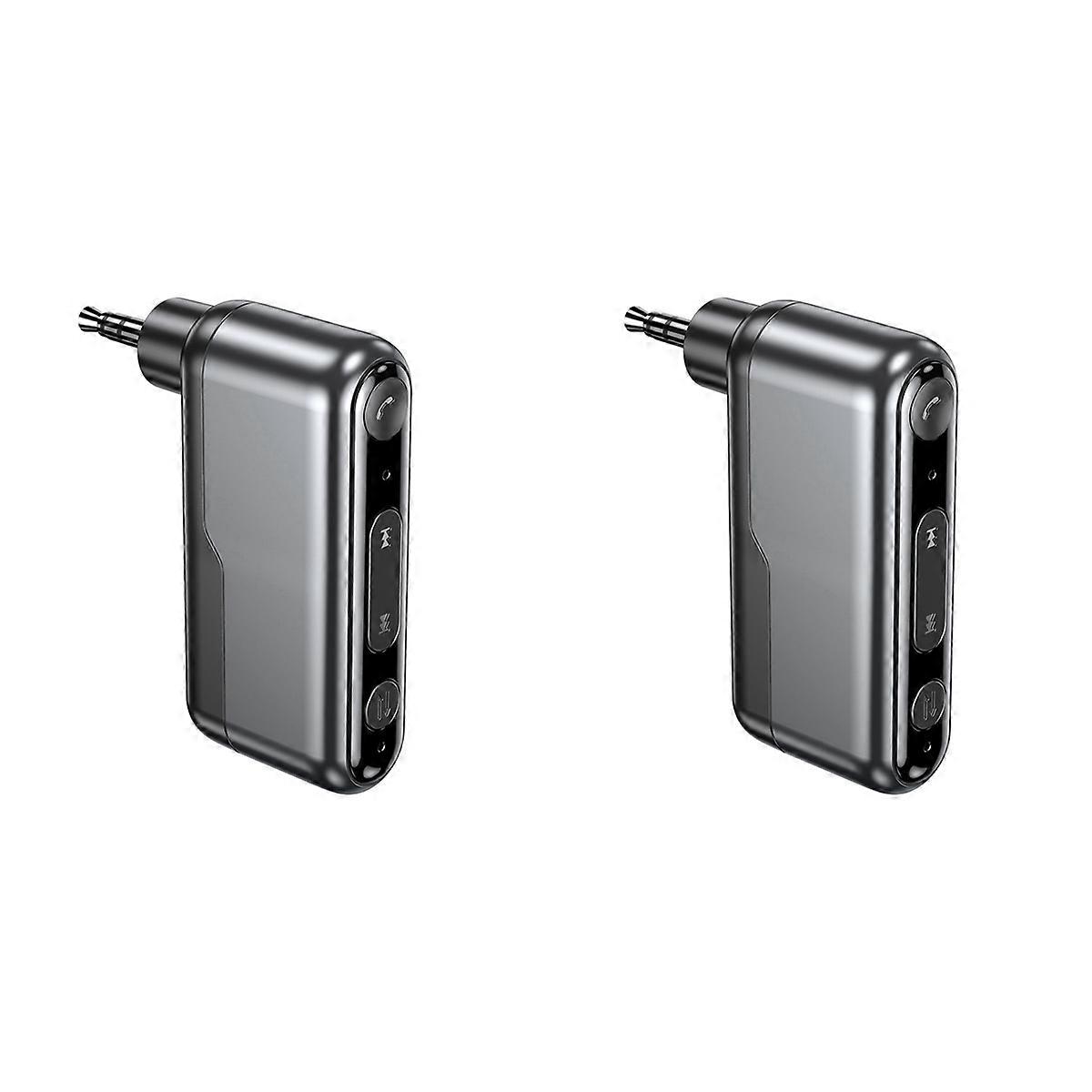 Bluetooth 5.3 Car AUX Adapter Wireless Audio Receiver