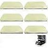 Pads for Shark RV2820YE AV2800ZE AV2810YS RV2820ZE Robot Vacuum, 6 Pack Machine Washable & Reusable Mop Replacement Pads for Shark