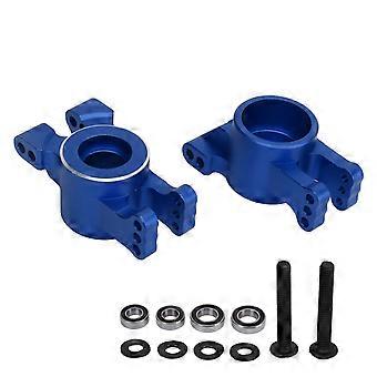 RC Rear Axle Carrier Aluminum Alloy Caster Block with Bearings for TRAXXAS 1/8 4WD SLEDG Blue