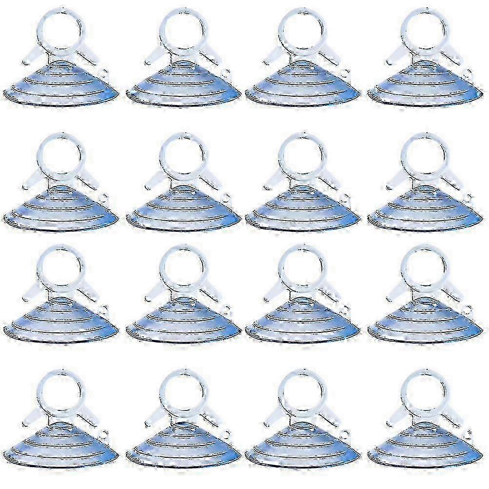 50個の窓用サクションカップ - ガラス製吸盤カップ、プラスチック製サクションパッド、車のカーテンホルダー、小さな透明なサクションフック