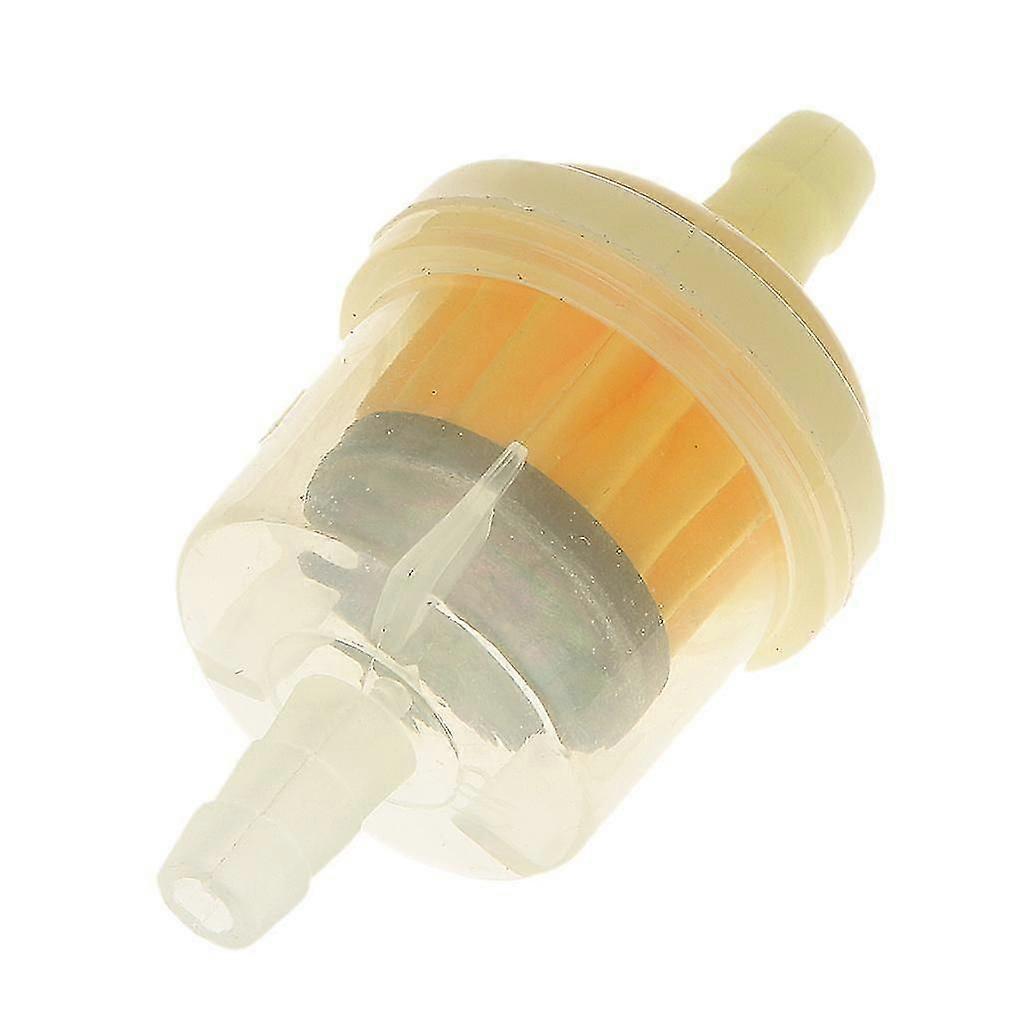 Universal Motorcycle Mini Inline Fuel Gas Petrol Filters Engine Plastic Car