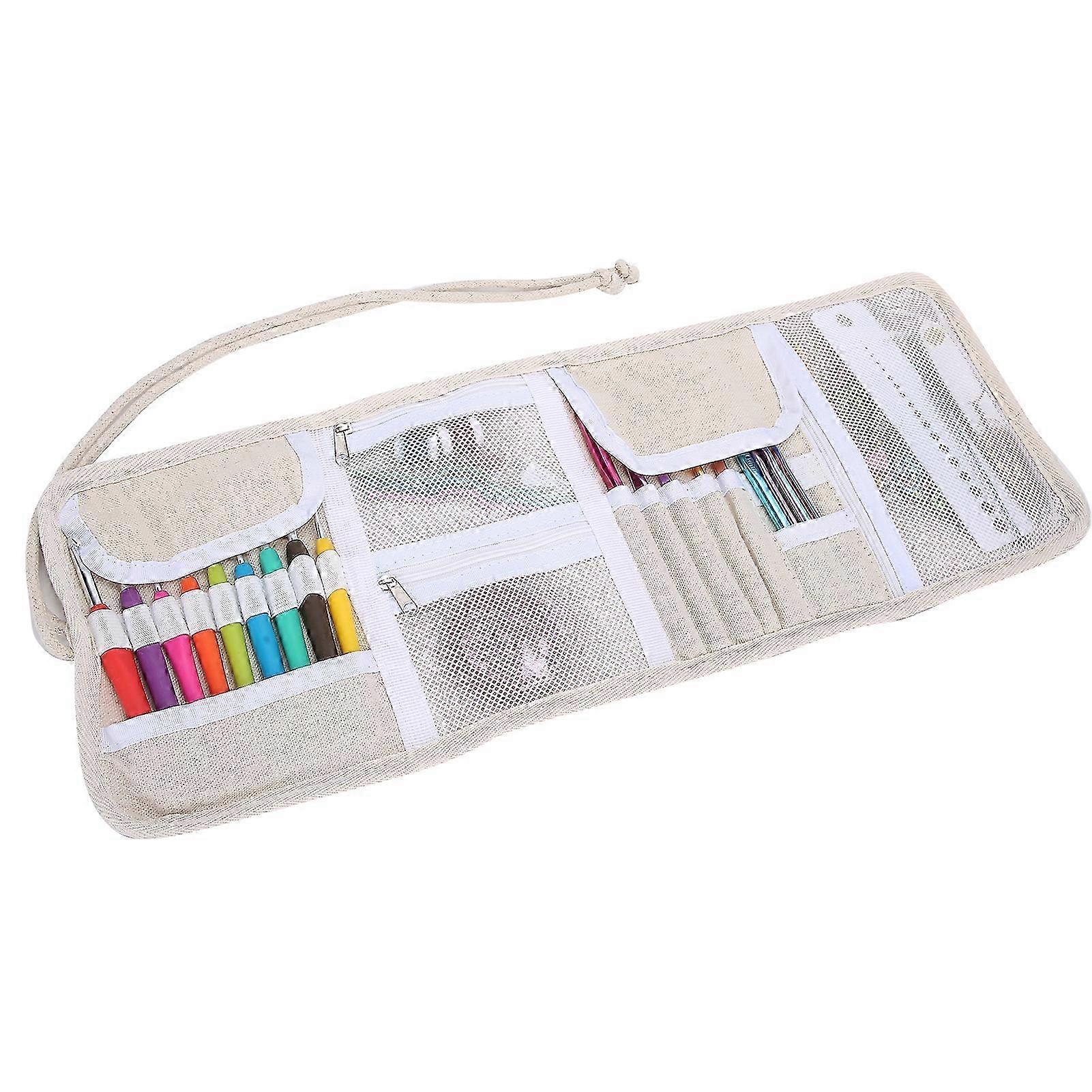 Crochet Hook Set with Soft Handle Knitting Kit for DIY Manual Sewing Tools