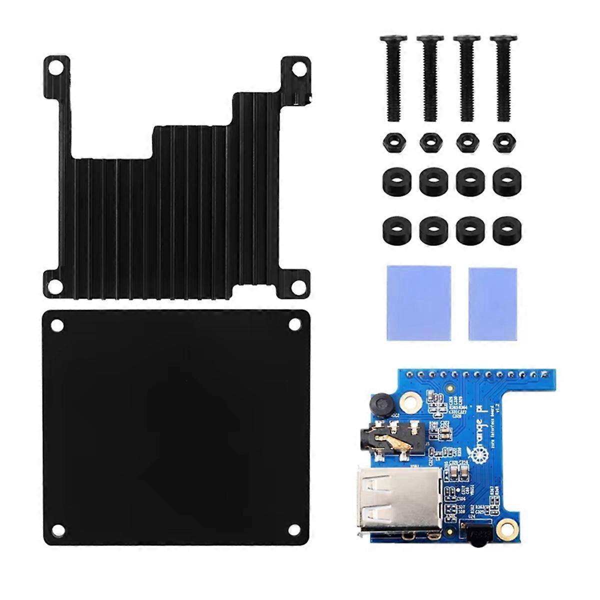 For Zero 3 Aluminum Case Metal Passive Cooling Shell Heatsink for Zero 3 1 2 4GB Board
