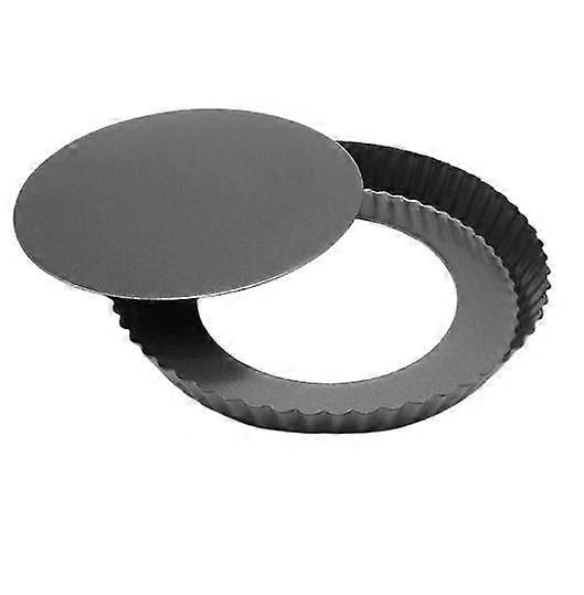 NonStick Tart Pan for Quiche & Fruit Cake with Wavy