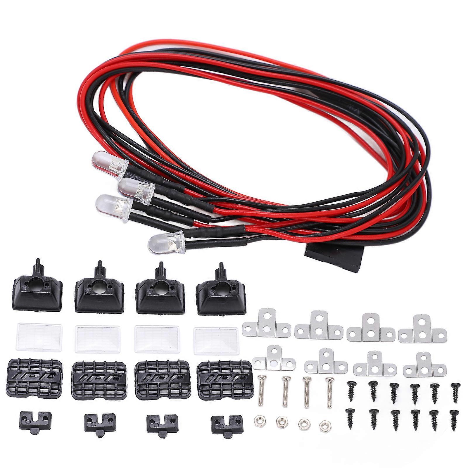 Three Dimensional Simulation LED Spotlight Roof Light Lampshade for 1/10 RC Crawler Car