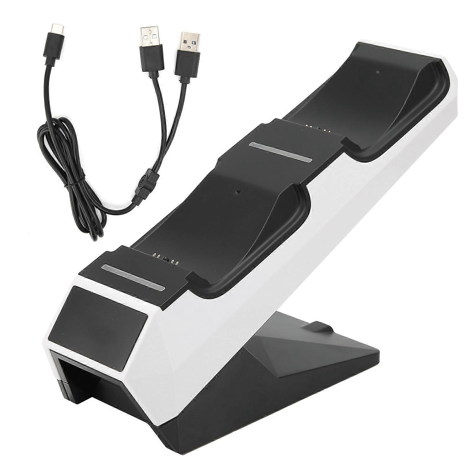 SND459A Charger TypeC Interface Fast Charging Station with LED Indicator for PS5 Controller