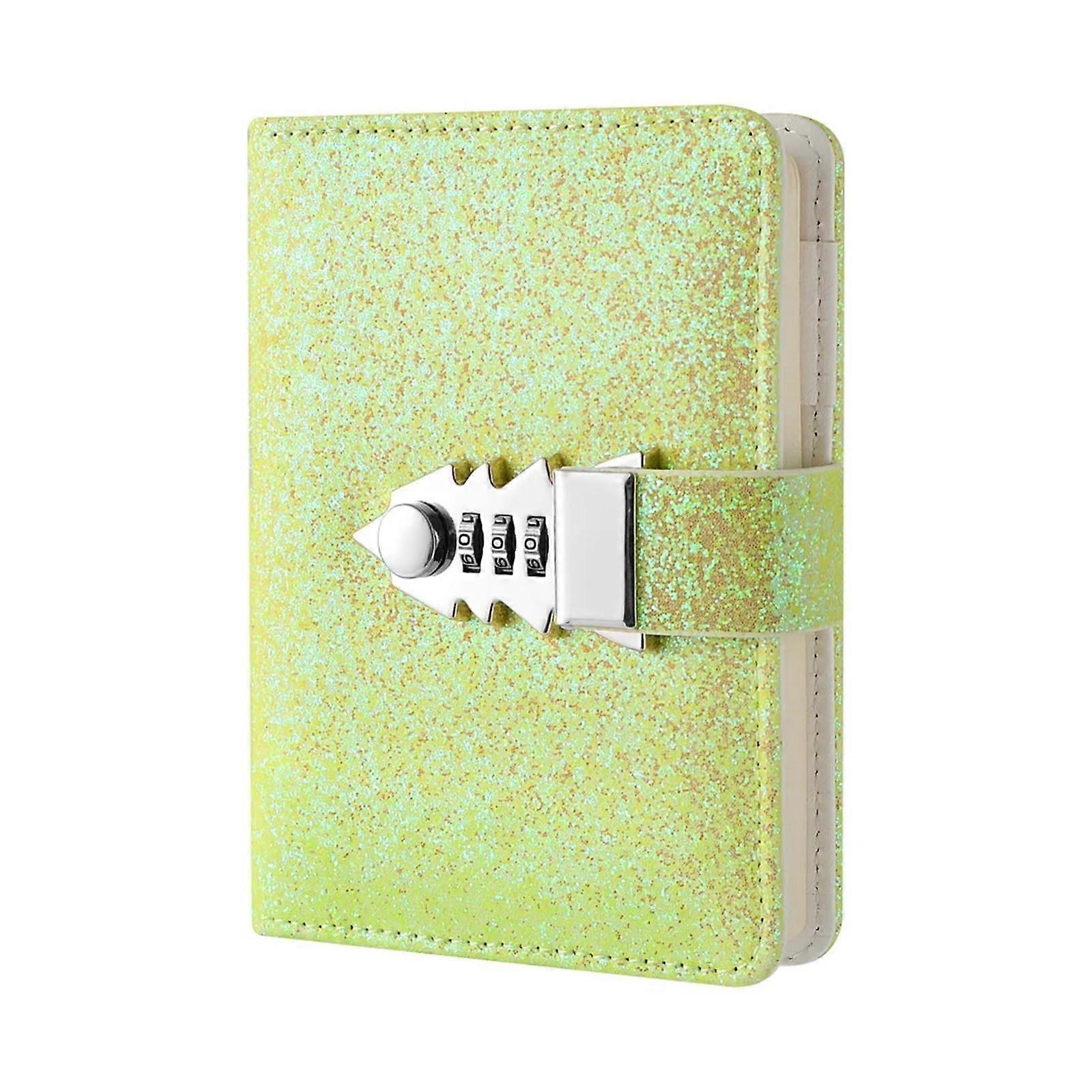 Diary Notebook A7, Password Book with Lock, Diary for Students, Stationery, Notebook, Portable Travel Book