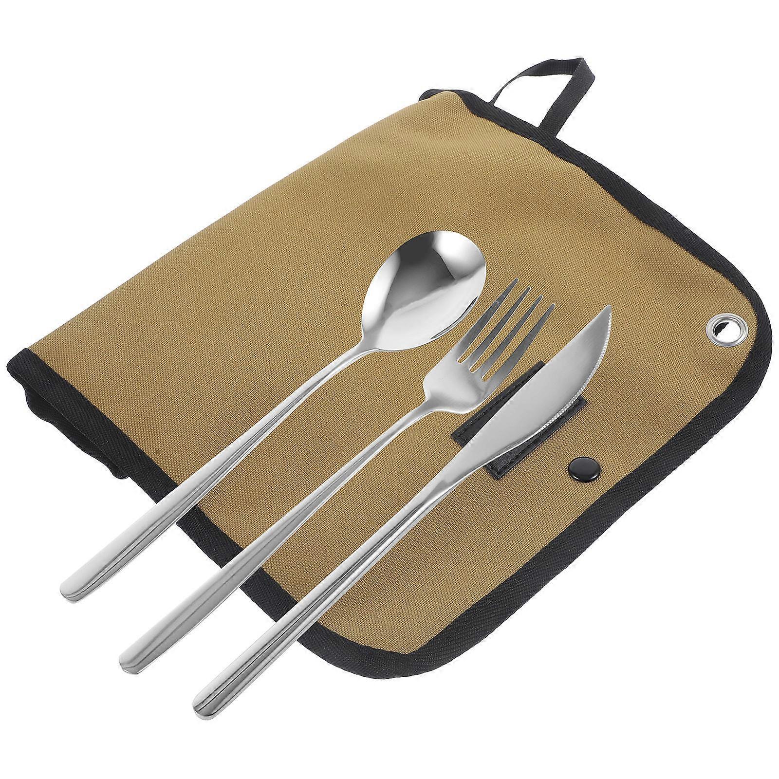 Kit For Camping Kit Easy To Clean Roll Design For Picnic Hiking 1Set