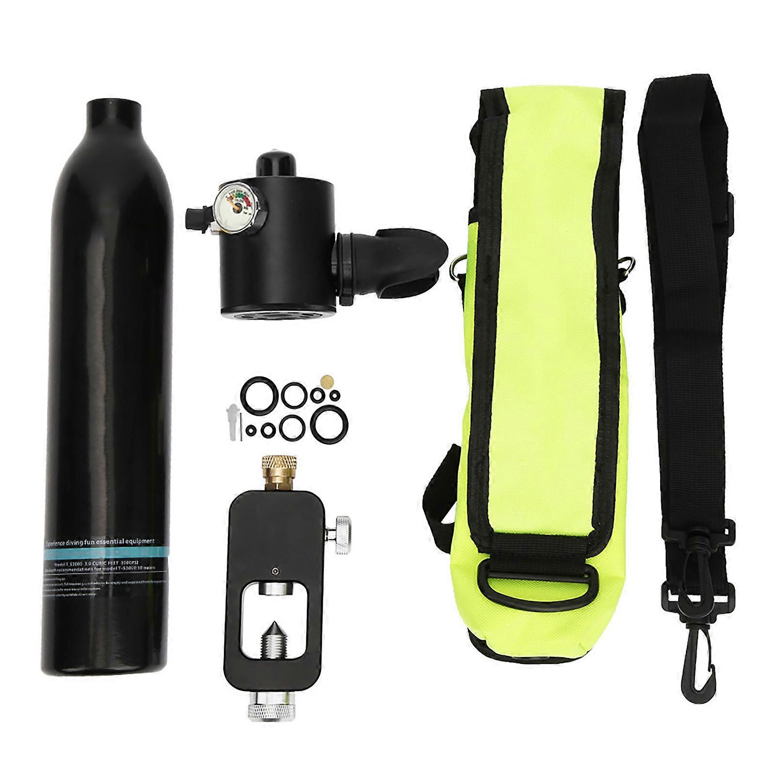 0.5L Underwater Respirator Scuba Diving Cylinder Snorkeling Oxygen Tank Dive Equipment Accessory