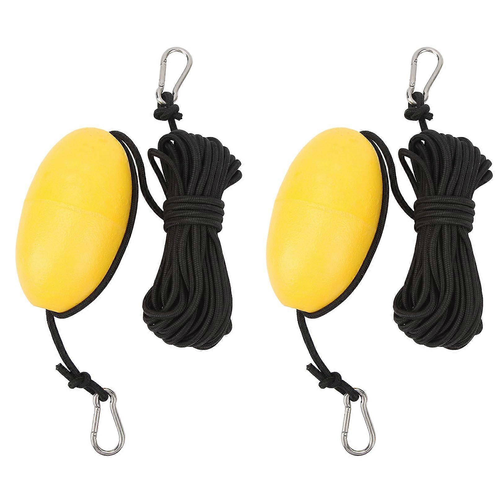 Drift Anchor Rope 30 Foot Marine Rope With Anchor Marking Buoy Recall Lead Easy To Use For Boat Yacht Jet Ski Inflatable
