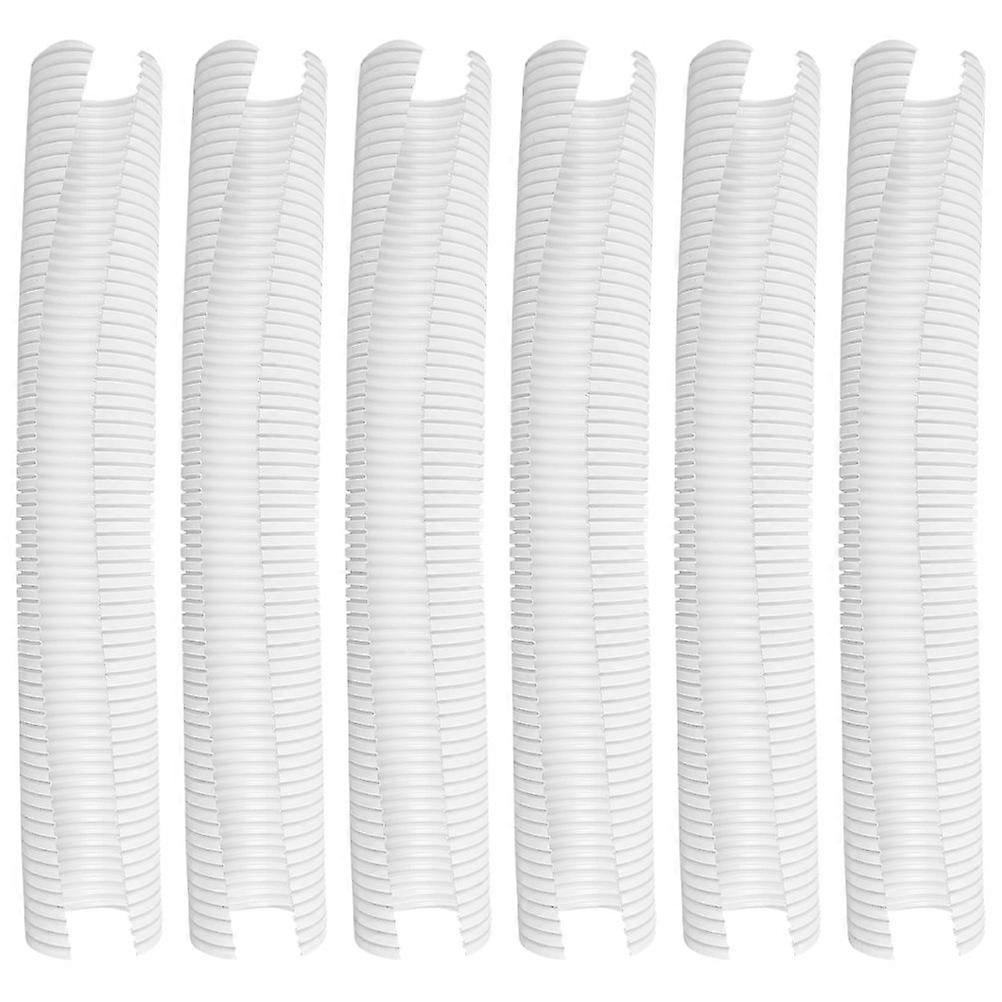 Protective Cover Tree Trunk Protector Plant Saplings 41.00X4.80X4.80cm Prevent Bending Under Harsh Weather 6Pcs