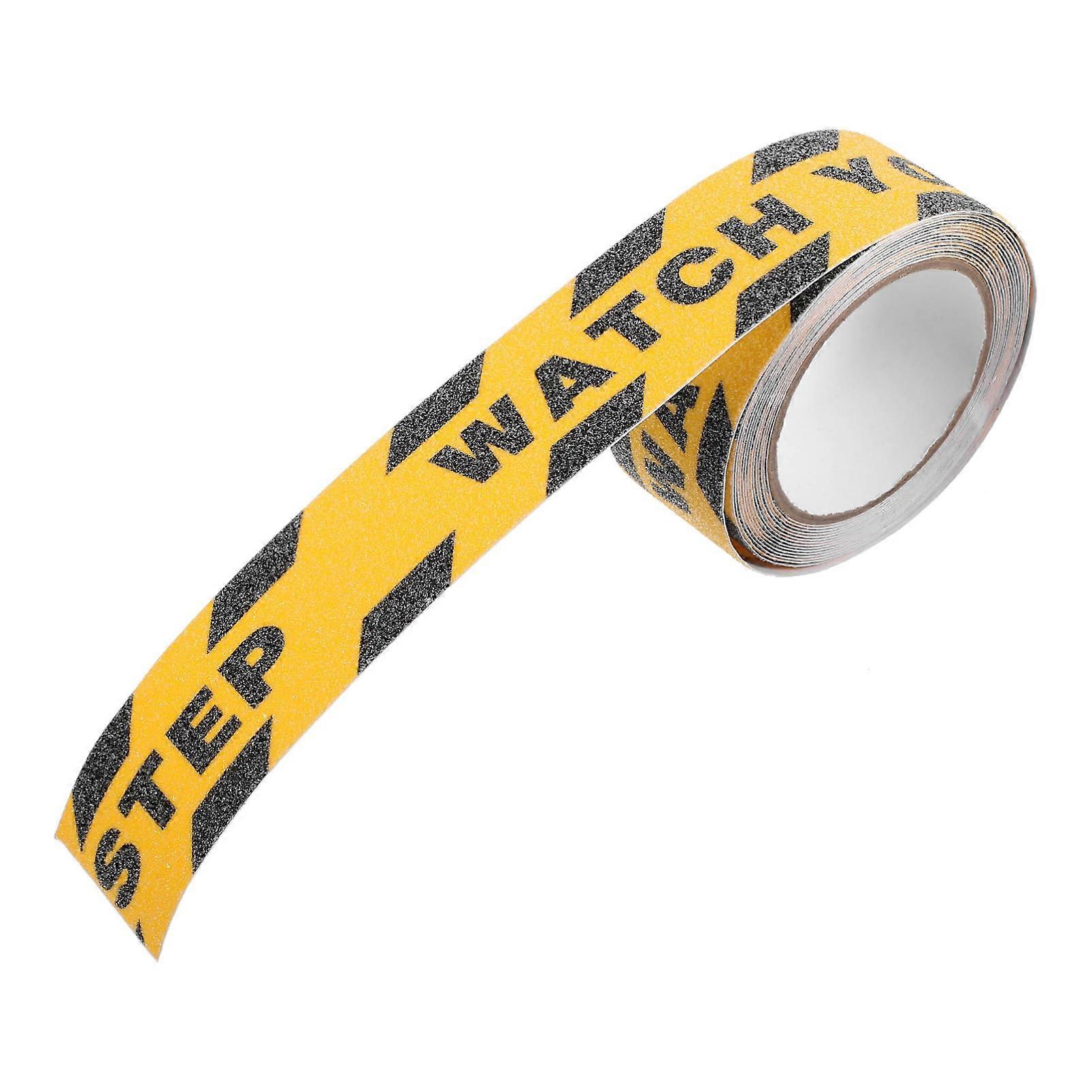 1 Roll of Adhesive Tape for Stairs SelfAdhesive Warning Tape Safety Tape for Floor Markings and  Slip Resistance