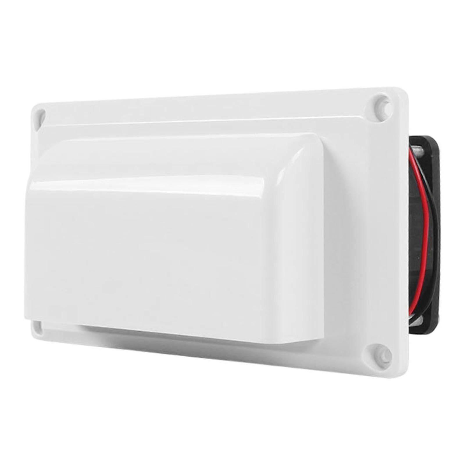 RV Exhaust Opening, Safe 12V Portable RV Extractor Fan, Car Fan, Multifunctional Vent Fan, Efficient Extractor Fan for Cooker Hoods White Energy