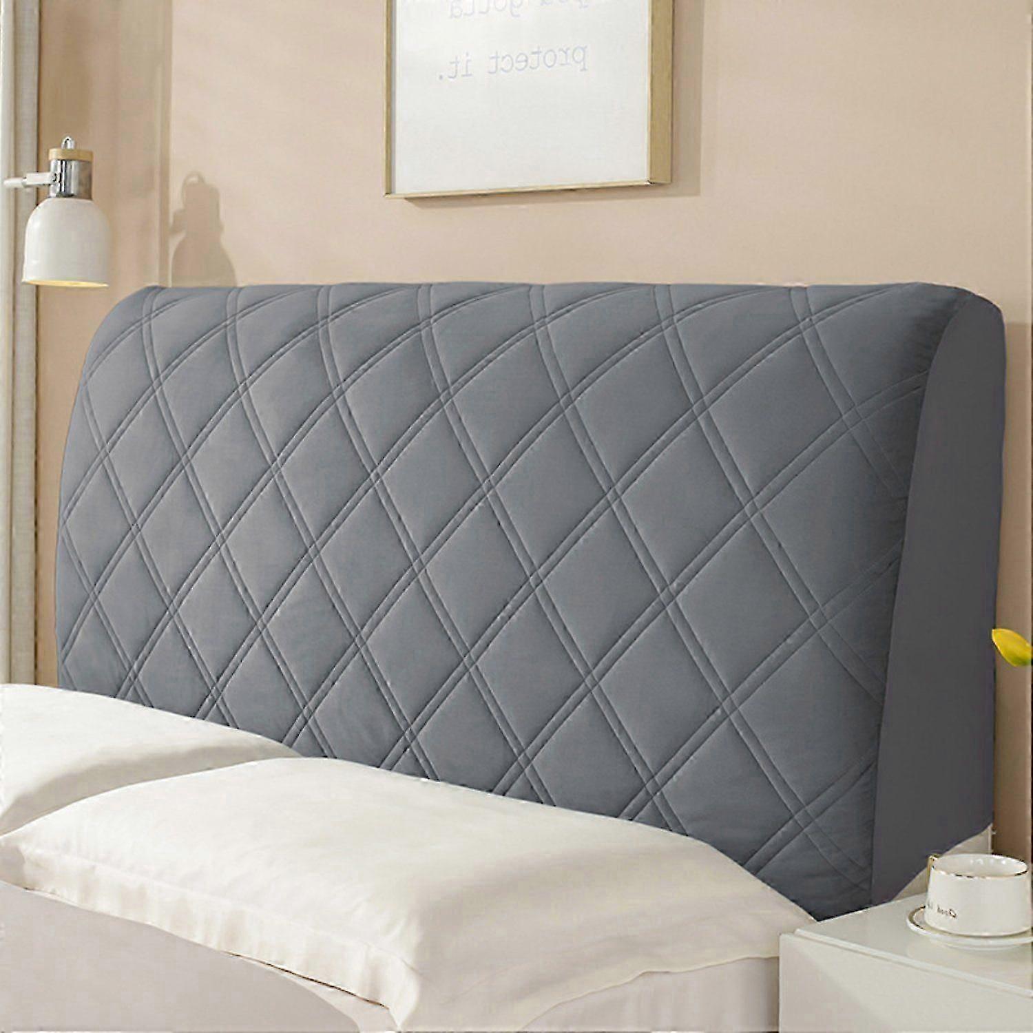 Bed cover Bed headboard covers Stretchable Soft Dustproof Washable Removable Protective Durable