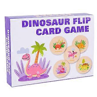 Dinosaur Memory Matching Game for Kids, Educational Pattern Toy, Logical Thinking Board, Cognitive Learning Toy for Toddlers Age 3+