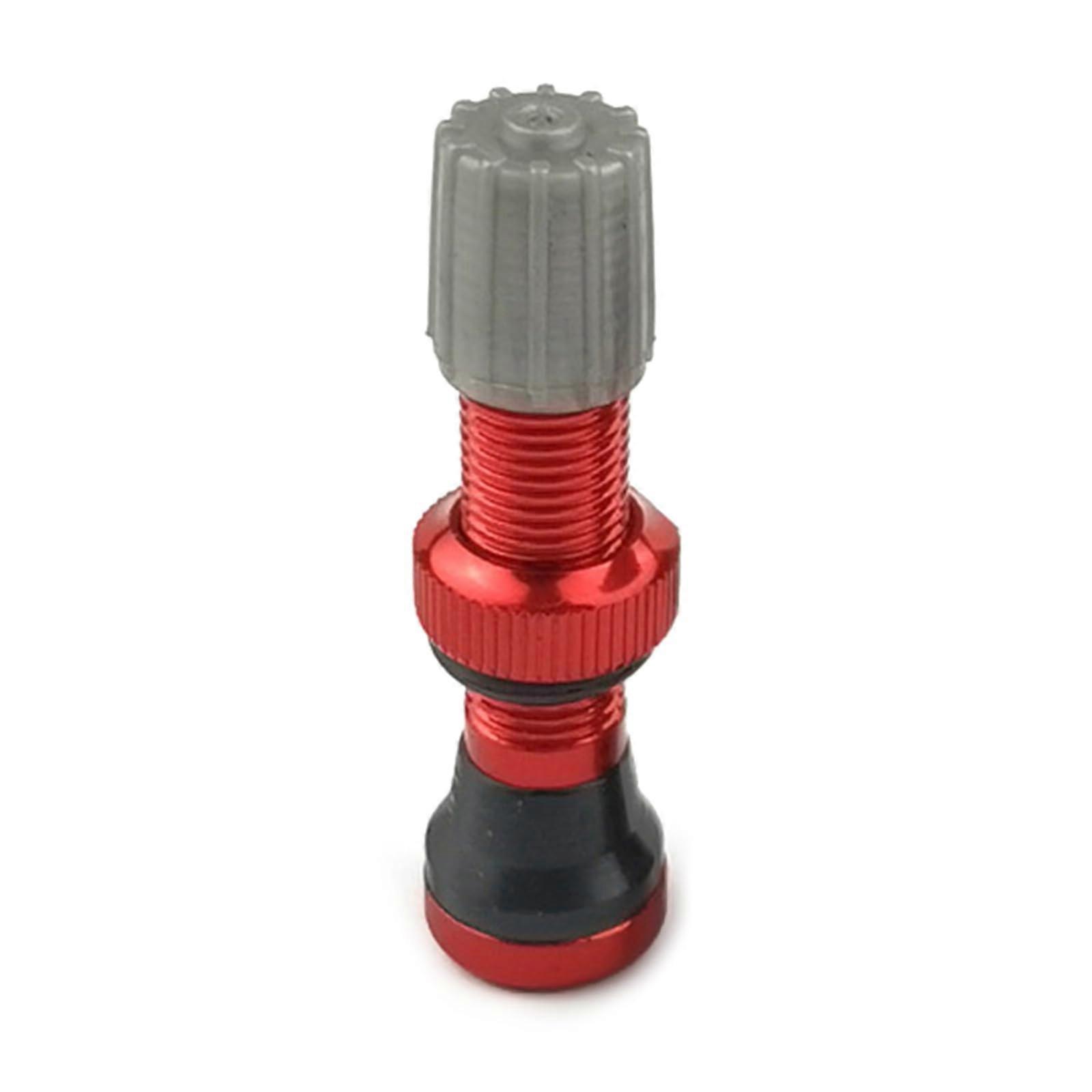 Lightweight Aluminum Bicycle Valves With Precise Threading For Accurate Inflation Presta/Schrader Compatible