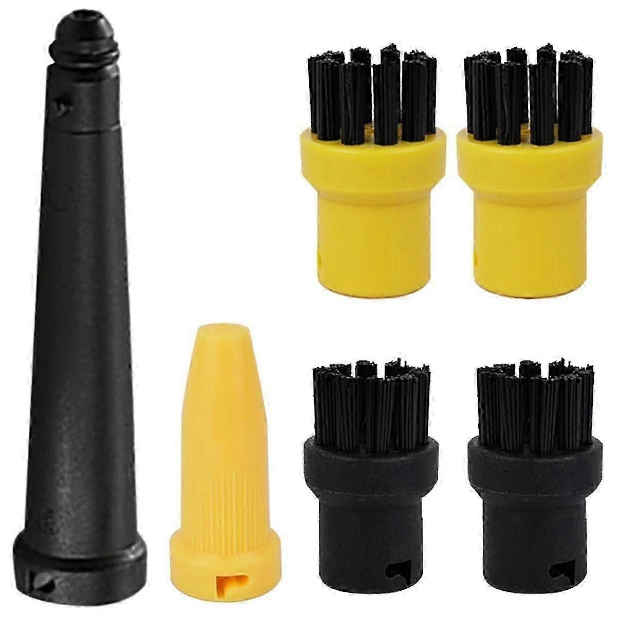 For Sc1 Sc2 Sc3 Sc4 Sc5 Ctk10 Ctk20 Steam Cleaner Accessories, Round Brush Set, Nozzle Set